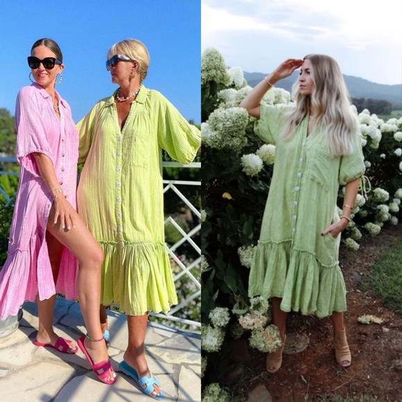 Free People Maya Shirt Dress - Picture 2 of 7